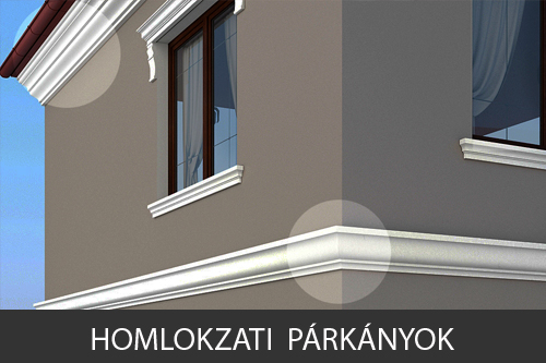 Homlokzati párkány